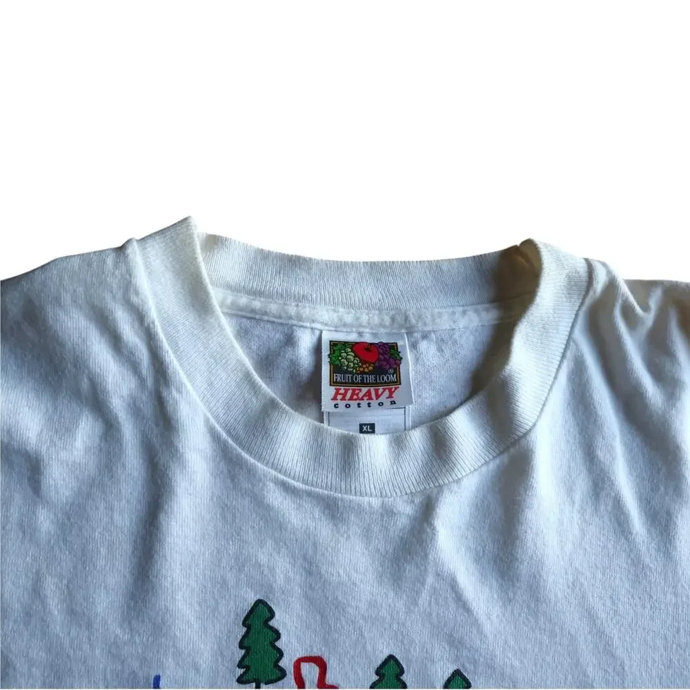 Vintage 1997 Red River Flood T Shirt XL Fruit Of The Loom Minnesota ND Tee - Picture 6 of 9
